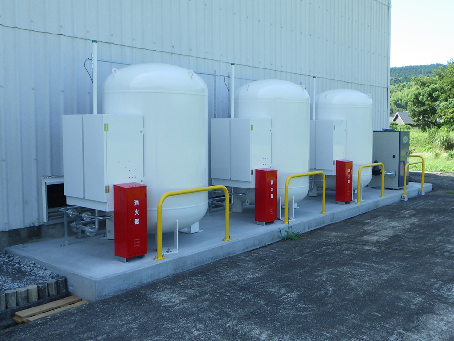 ガスプラント新設工事